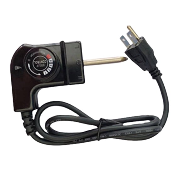 Electric Skillet Cord Replacement, Heavy Duty Temperature Control Power Cord Grounded Plug Overload Protection Universal 110V Replacement Cord For Electric Griddles Skillets And Cooking Appliances