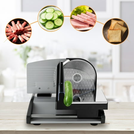 Electric Slicer, Electric Slicing Machine, Adjustable Slice Thickness Slicing Machine