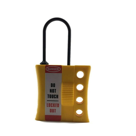 Electric Slider Hasp for 4 locks 3mm Shackle PS-LOTO-HASP-SLIDE3 Pack of 10