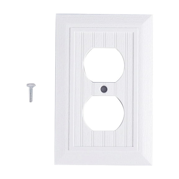 Electric Socket Plug Covers Electrical Receptacle Wall Plate Faceplates Covers Light Switches Socket Cover Enduring