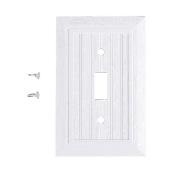 Electric Socket Plug Covers Electrical Receptacle Wall Plate Faceplates Covers Light Switches Socket Cover Enduring