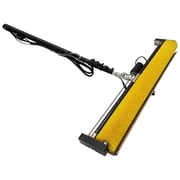 Electric Solar Panel Cleaning Machine 16.4FT Carbon Fiber Telescopic Pole PV Panel Roller Brush 110V