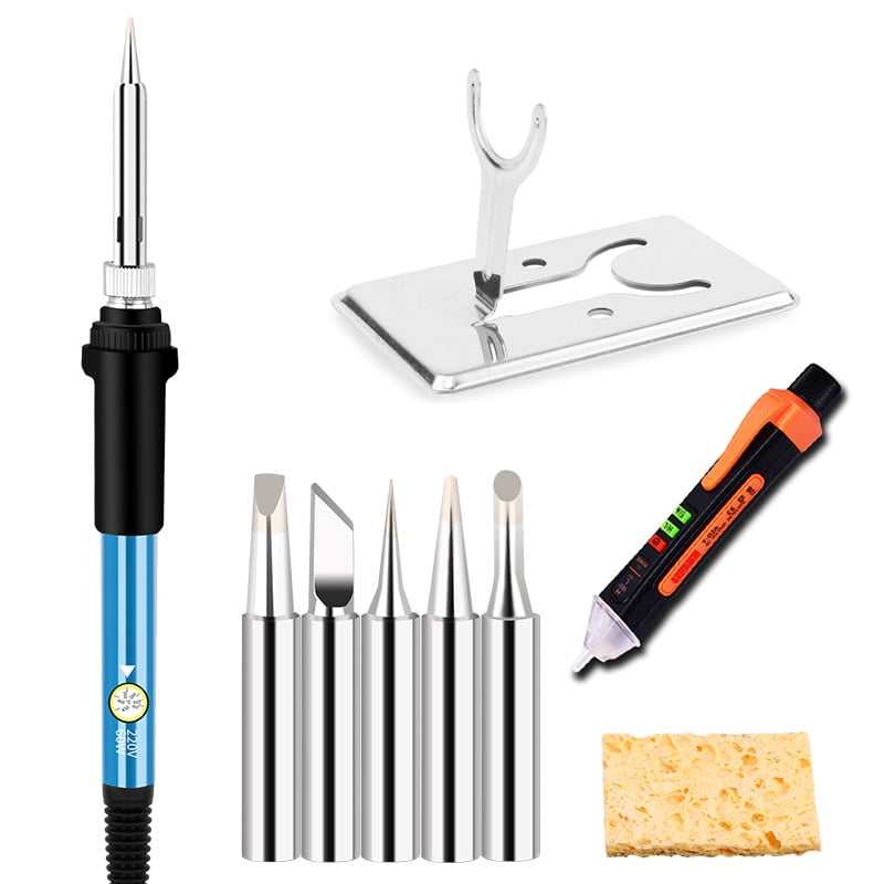 Electric Soldering Iron 60W Adjustable Temperature Solder Iron Rework