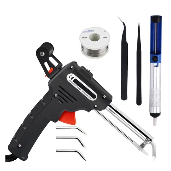 Electric Soldering Iron,Hand-Held Internal Heating Automatically Send Tin Gun,Welding Repair Tools ,Portable