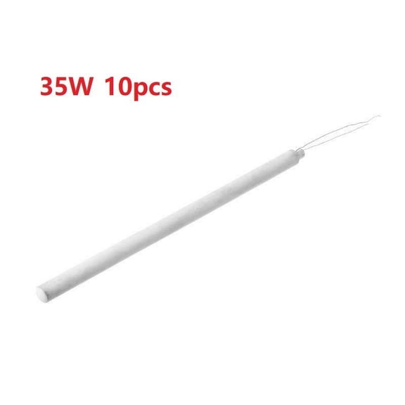 Electric Soldering Iron Heating Element Replacement Kit – Ceramic Core Internal Heater for 20W/35W/50W Soldering Irons, 10-Pack, 85–110 mm(35W)
