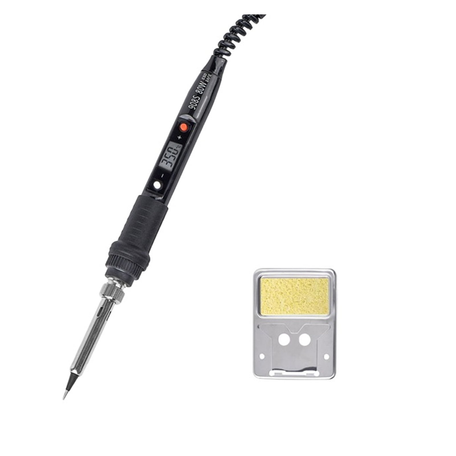 Electric Soldering Iron Kit,LCD Digital Welding Pen BGA Soldering Iron,Solder Welder Tip Tin Pencil For Home DIY 80W ,Portable