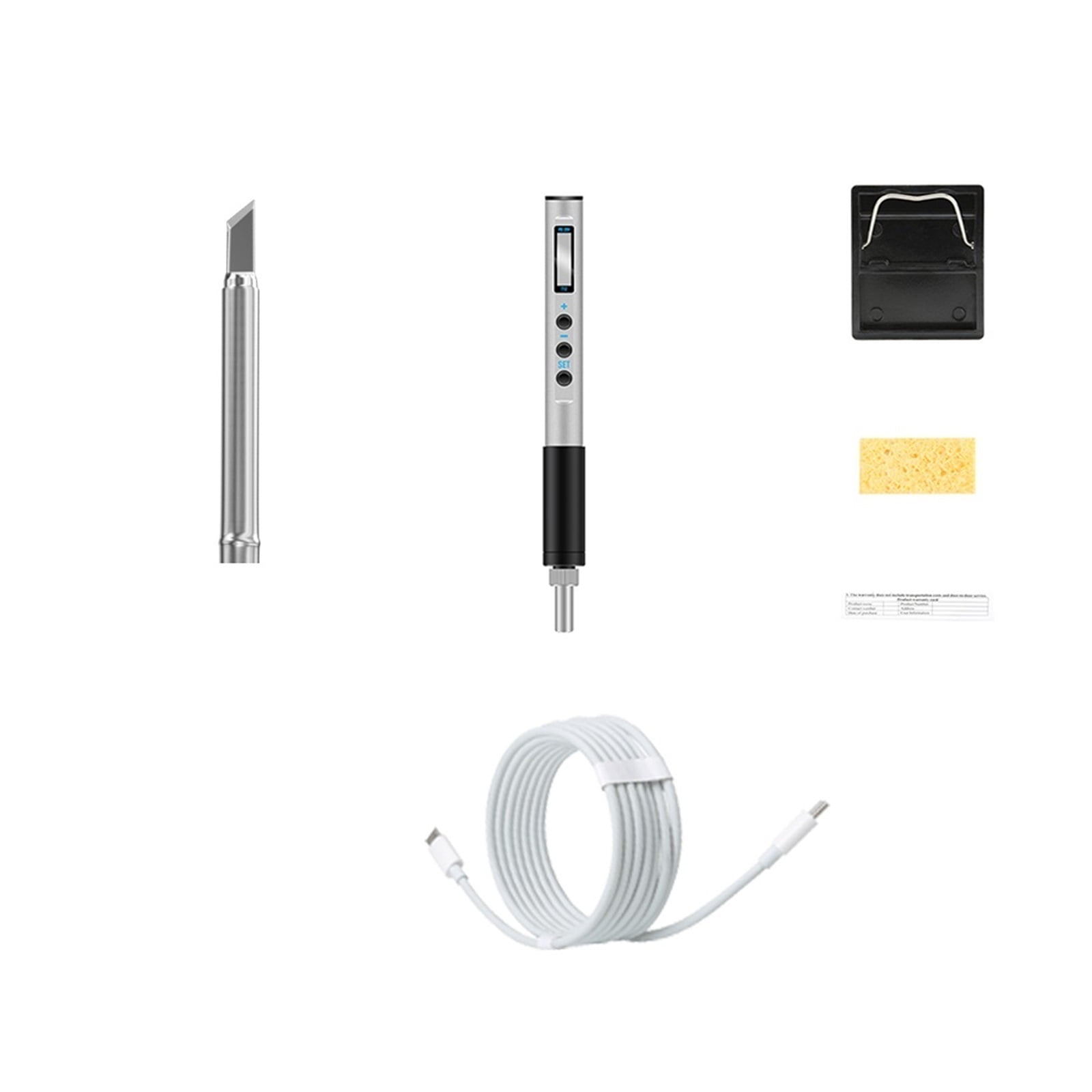 Electric Soldering Iron , OLED Display Welding Pen, Fast Melting Tin Welding Tool Hand-held Temperature Regulating