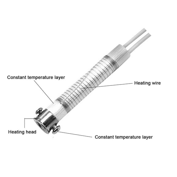 Electric Soldering Iron Replacement Core Heater For Element Weld Solder 80W YIWEI