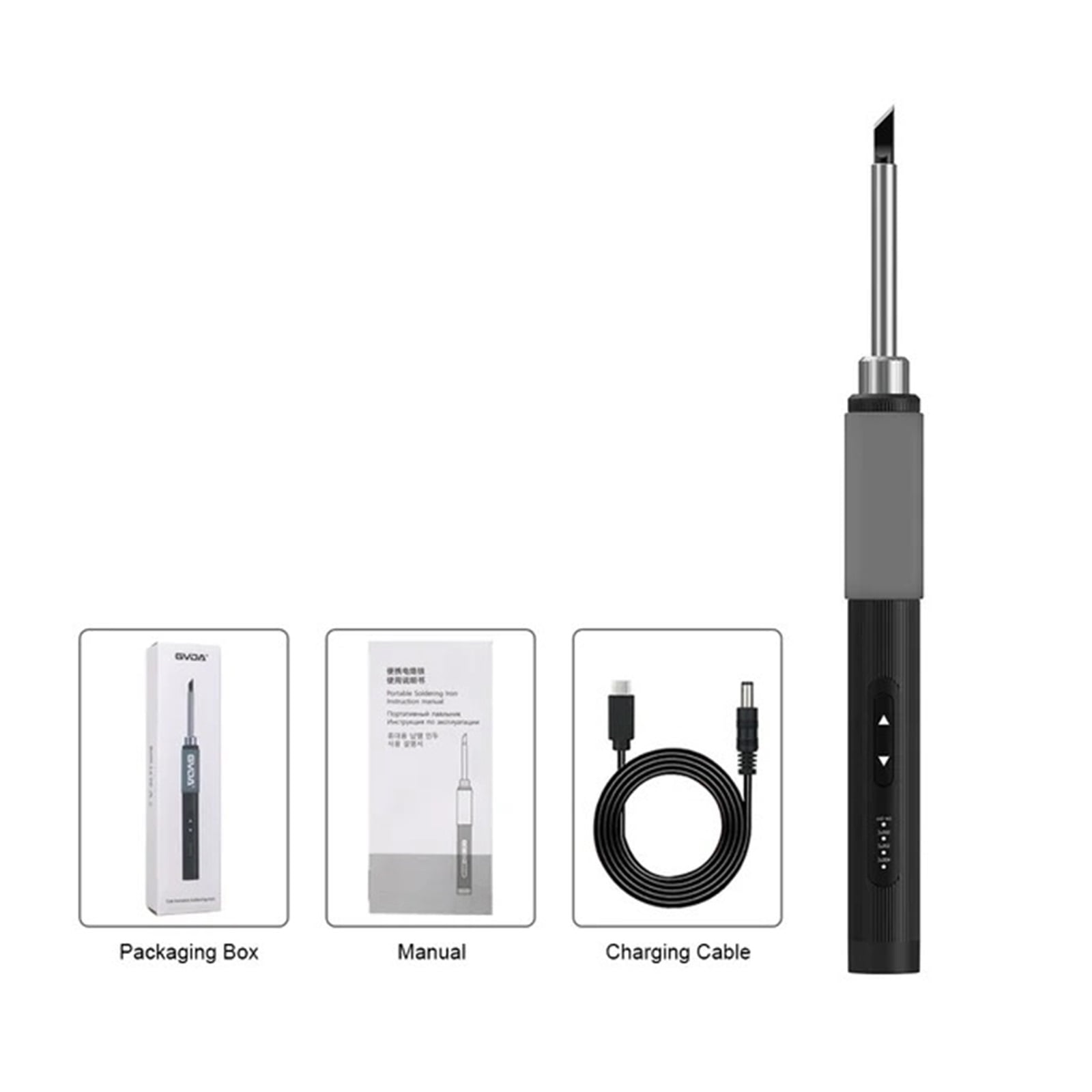 Electric Soldering Iron Welding Tool Ceramic Heater Welding Solder Rework Station Repair Heat Pencil Portable Soldering Pen ,Internally Heated