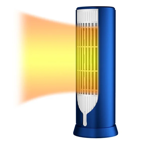 Electric Space Heater 1000W PTC Ceramic Fast Heater Hot Air Fan Portable Indoor