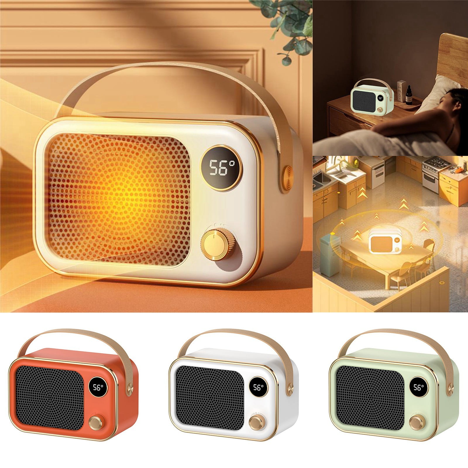 Electric Space Heater,Portable Energy Efficient Space Heaters for