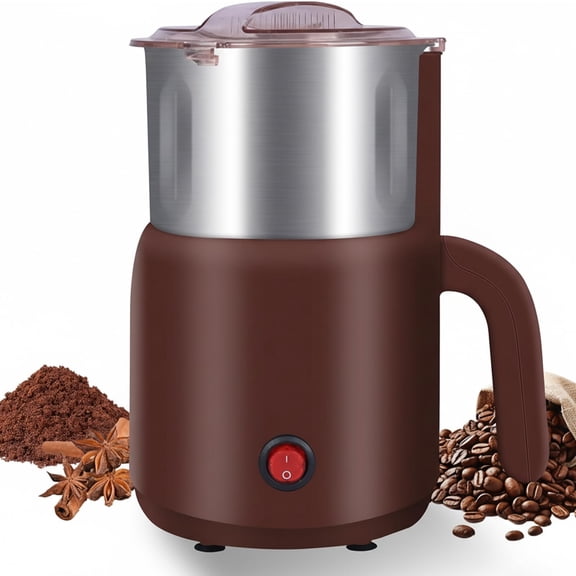 Electric Spice Grinder - 800W Versatile Grain Dry Grinder for Kitchen, Safety and Overheating Dual Protection, Suitable for Grinding Spices, Coffee, Herb, Grain (Coffee) Y101