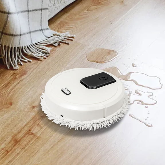 Electric Spin Mop Rechargeable for Floor Cleaning Hardwood Tile w/Water Sprayer