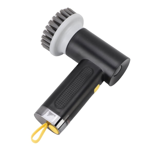Electric Spin Scrubber 2 Speed Cordless Shower Cleaner Brush with 3 Interchangeable Scrubber Heads, Multi-Purpose Handheld Cleaning Brush for Bathroom Tubs, Kitchen Tiles, Sink, Wall, Window & Floor