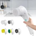 thumbnail image 1 of Electric Spin Scrubber 360° Cordless Scrubber Cleaning Brush With 5 Brush Heads, 1 of 6