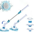 thumbnail image 1 of Electric Spin Scrubber,4000mAh Electric Scrubber with 3 Brush Heads Adjustable Extension Handle Power Scrubber for Bathroom Bathtub Wall Floor, 1 of 11