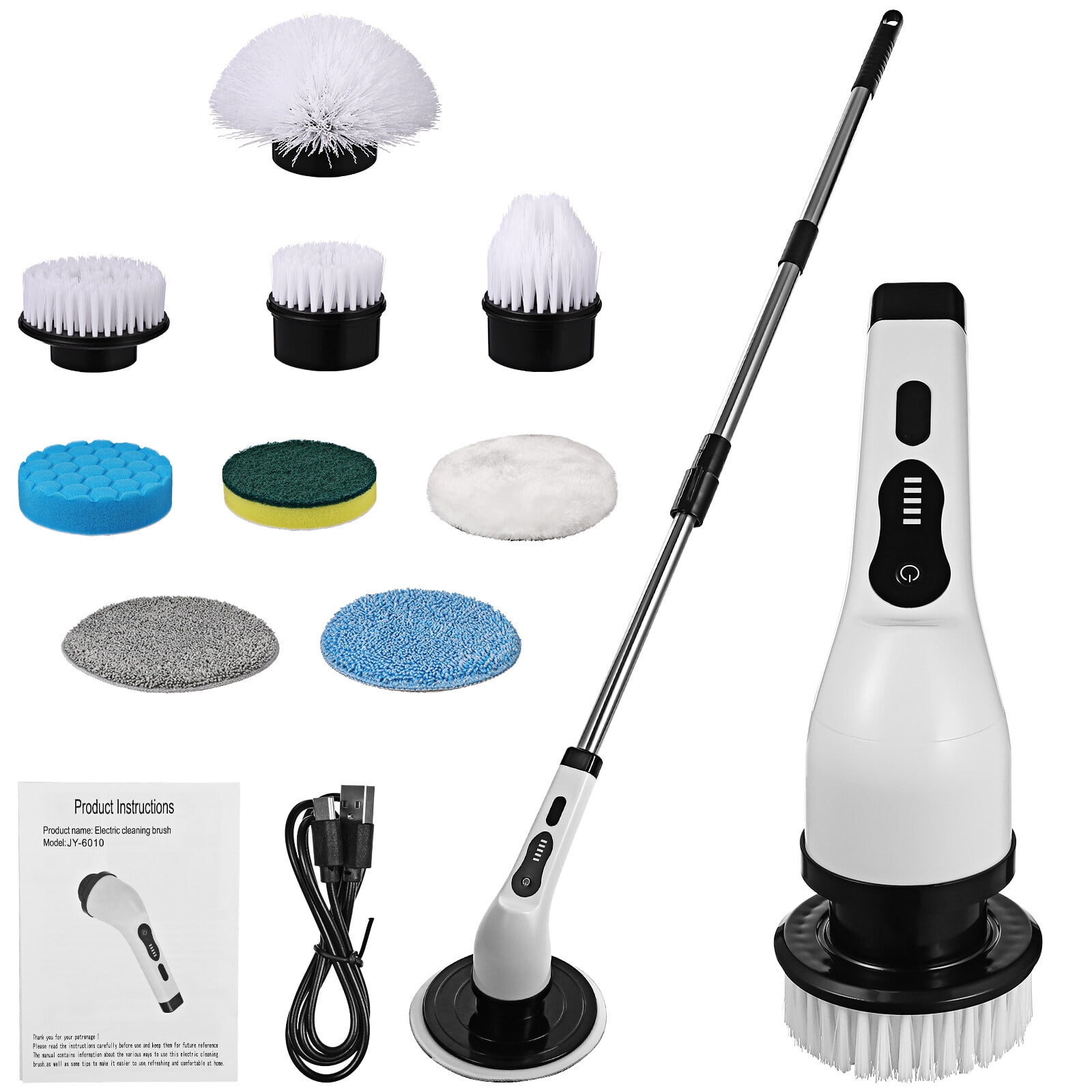 Electric Spin Scrubber, Bathroom Scrubber Electric Shower Scrubber for ...