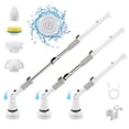 thumbnail image 1 of Electric Spin Scrubber Cordless Power Cleaning Brush Extension Handle for Bathroom Bathtub Floor Tile, 1 of 9