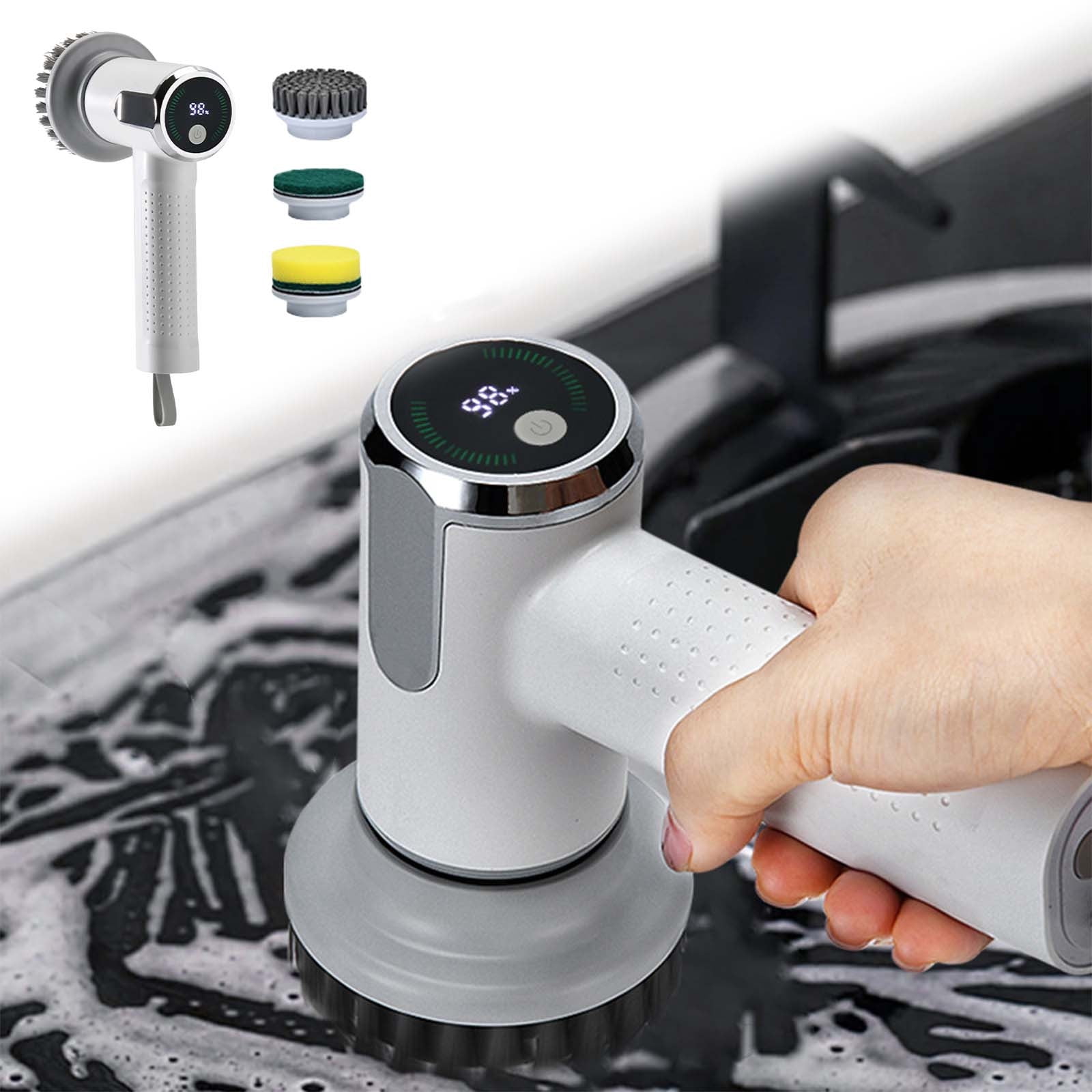 Electric Spin Scrubber Cordless Power Cleaning Brush Power Shower Scrub