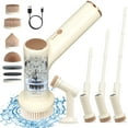 thumbnail image 1 of Electric Spin Scrubber,Electric Cleaning Brush with Handle,Power Scrubbers for Cleaning Bathroom F, 1 of 8