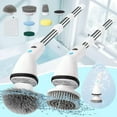Electric Spin Scrubber, FullBody Waterproof Cordless Cleaner Brush