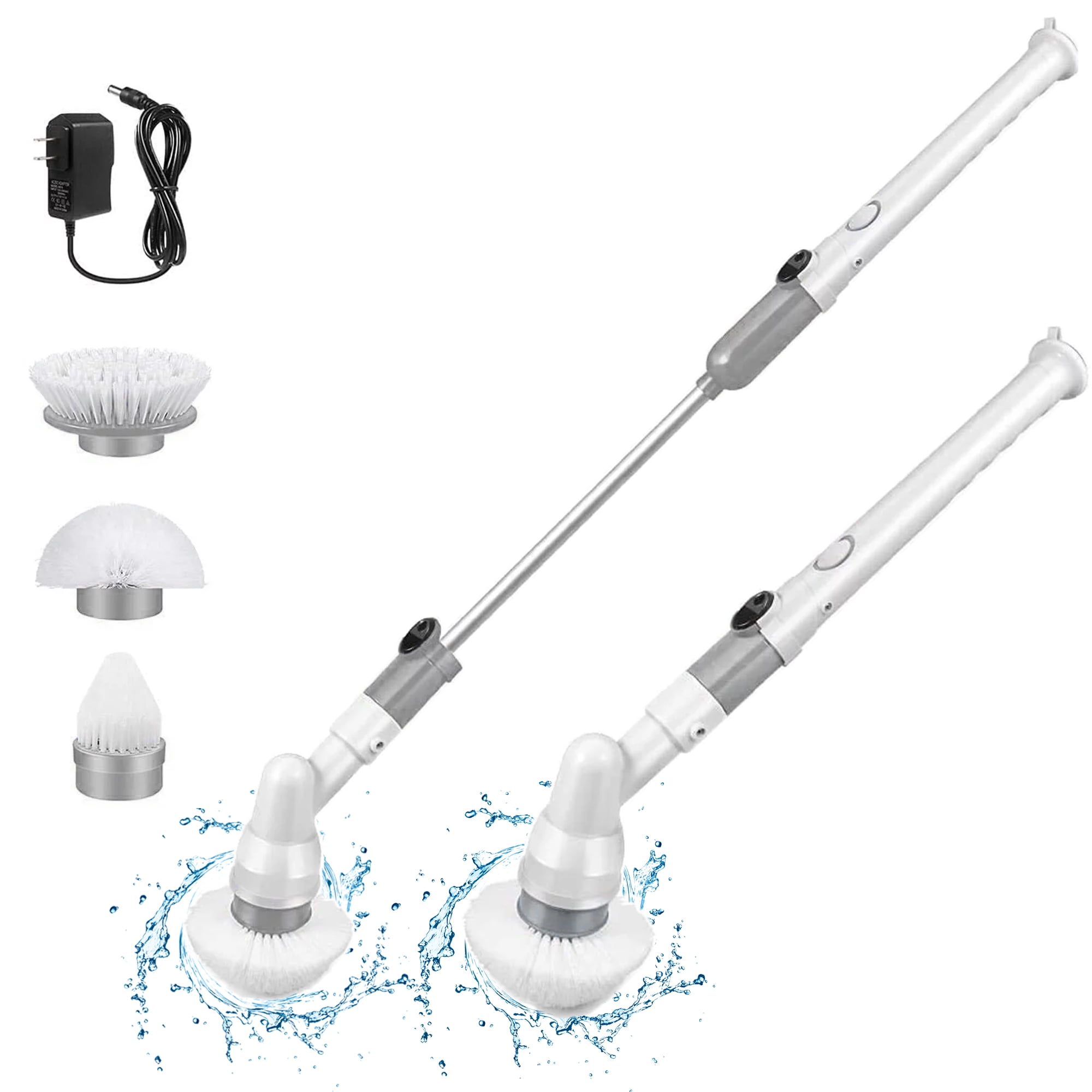 Electric Spin Scrubber, Rechargeable Power Scrubber, Shower Scrubber