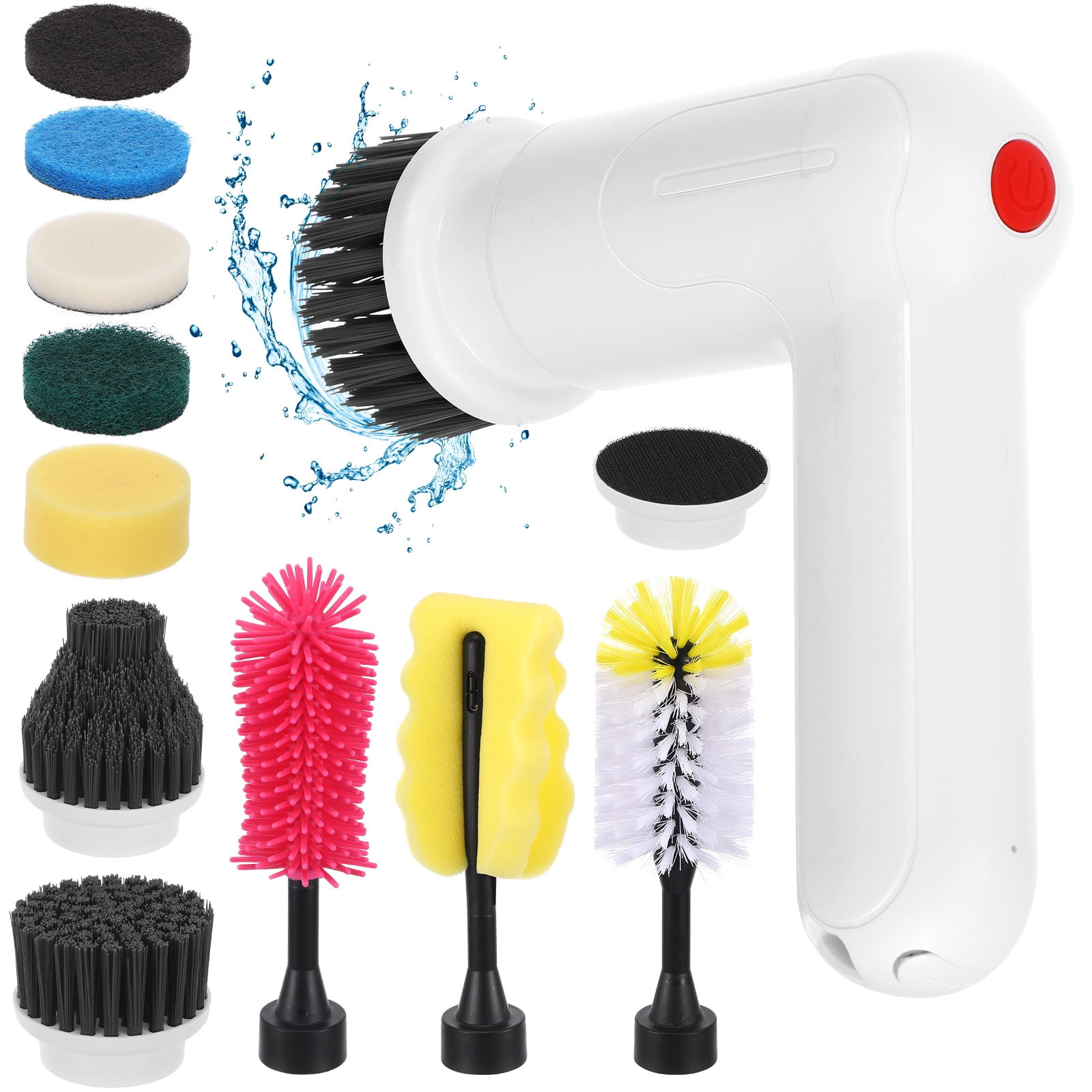 Electric Spin Scrubber Turbo Scrub Cleaning Brush Cordless Rechargeable