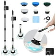 thumbnail image 1 of Electric Spin Scrubber for Cleaning Bathroom: Cordless Power Shower Scrubber - Electric Cleaning Brush for Tile Tub, 1 of 7