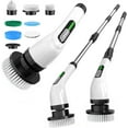 thumbnail image 1 of Electric Spin Scrubber for Cleaning Bathroom: Cordless Power Shower Scrubber - Electric Cleaning Brush for Tile Tub, 1 of 4