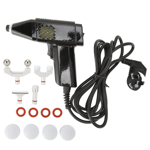 Electric Spine Chiropractor 3 Strength Levels 4 Massage Heads Chiropractic Adjusting Instrument 100?240VUS Plug