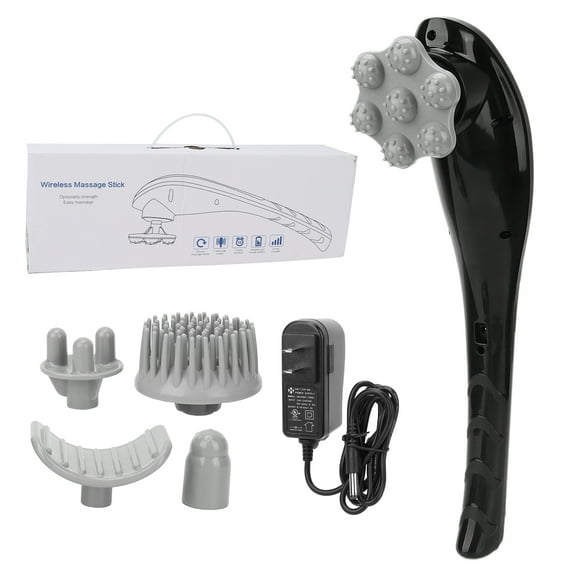 Electric Spine Massager Complete Muscle Relax Pain Relief Adjusting Corrector Massage GunAU Plug 220V