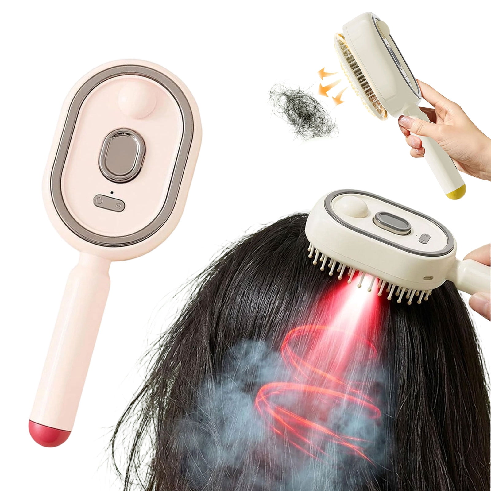 Electric Spray Air Cushion Massage Comb, 2-in-1 Spray Air Cushion ...