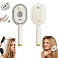 thumbnail image 1 of Electric Spray Air Cushion Massage Comb, Electric Spray Hair Cushion Comb, 5 in 1 Air Cushions Brush, Mist and Brush, Anti-Frizz Hydrating Hair Brushs for Dry Frizzy (white without essential oil), 1 of 8
