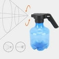 thumbnail image 1 of Electric Spray Bottle, 3L Rotating Nozzle Automatic Garden Sprayer Can 800mah USB Rechargeable Continuous Spray Bottle for Garden, Fertilizing, Cleaning(Blue), 1 of 7