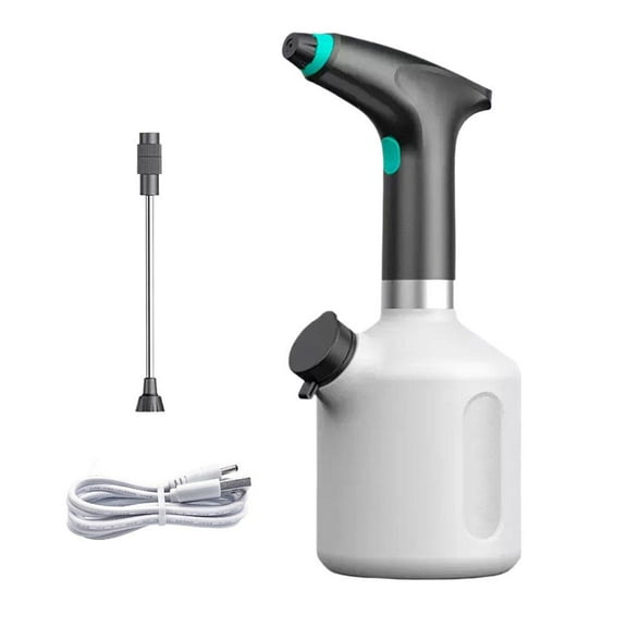 Electric Spray Bottle Plant Mister for Indoor Outdoor Plants,Automatic Watering Can Rechargeable USB Sprayer with Adjustable Spout,Watering Tools for Gardening Fertilizing S3O4