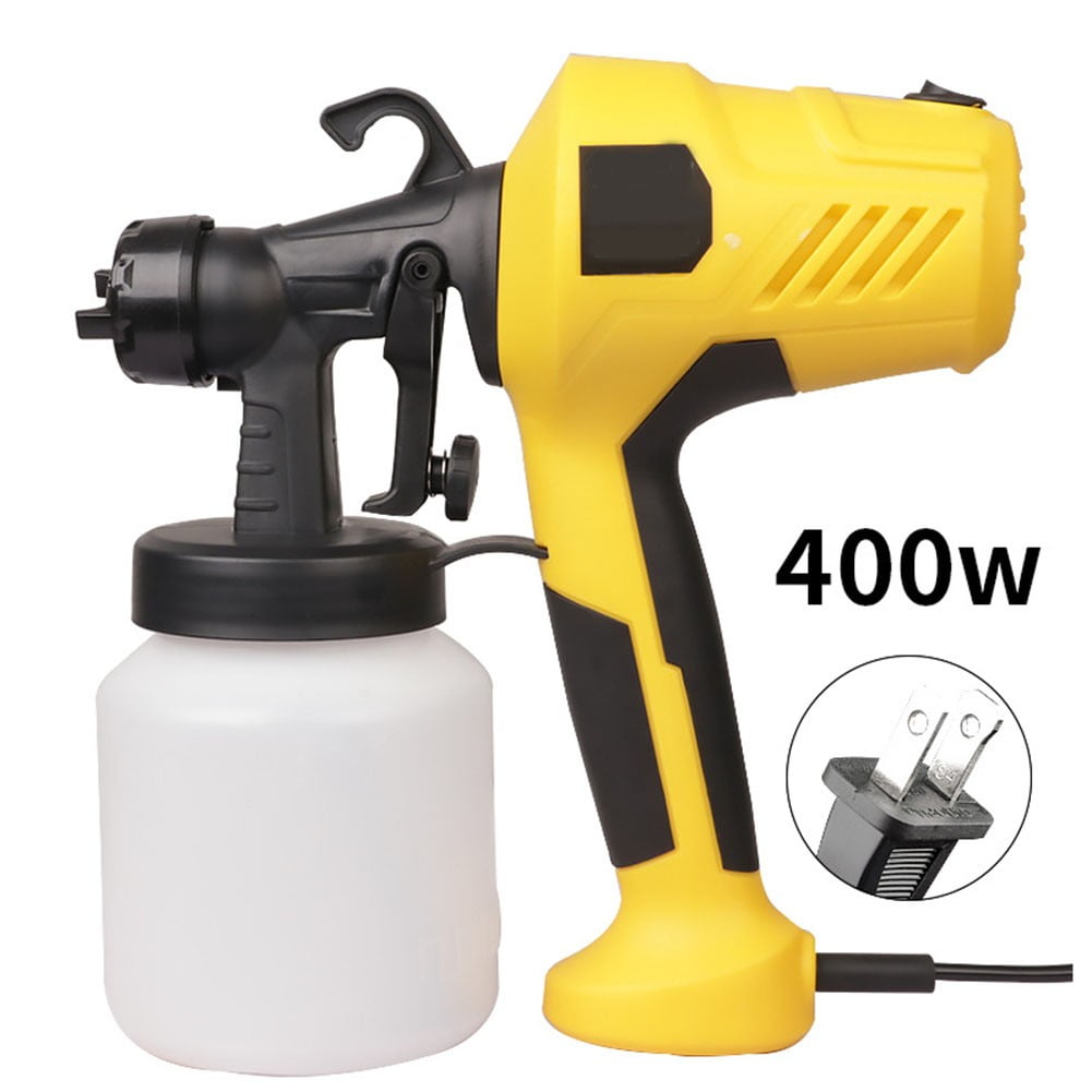 eTopeak Paint Sprayer, 800W Electric HVLP Spray Gun, Airless Paint Gun with  800ml Container for Home and Outdoors, Painting Projects 