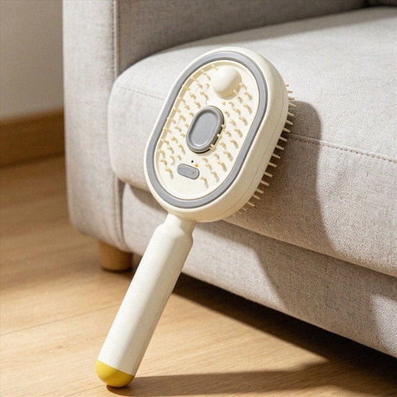 Electric Spray Massage Comb Oil Atomizing Hair Care Brush Self Cleaning Static Volumizing Styling Comb