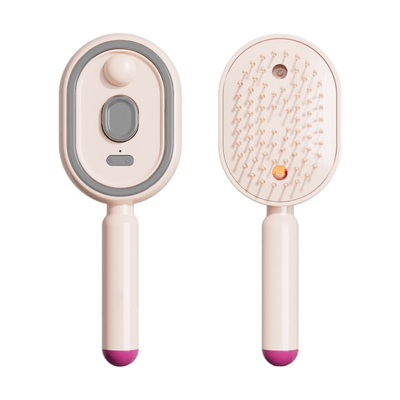 Electric Spray Massage Hair Brush, Oil Atomizing Hair Care Comb with ...