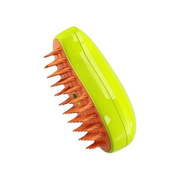 Electric Spray Pet Grooming Brush One-click Spray Anti-flying Hair Silicone Massage Comb for Cats Dogs Bathing Shedding