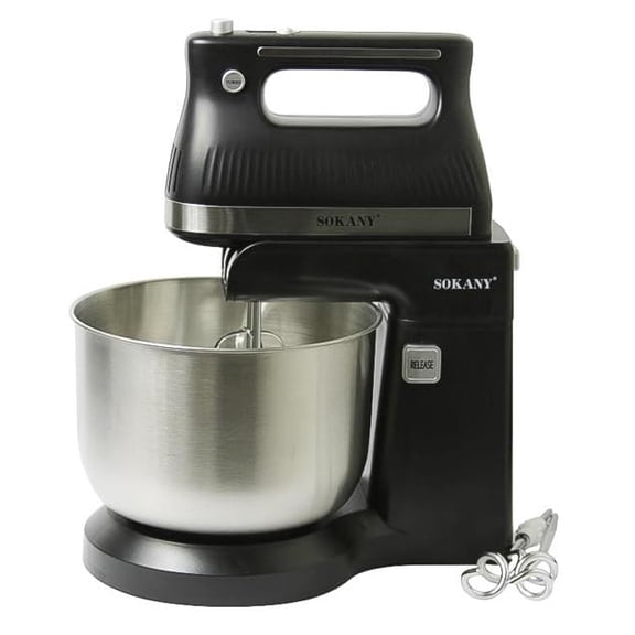 Electric Stand/Hand Mixer with 5 Variable Speed Settings and Turbo Button 500w 4.0L