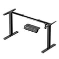 thumbnail image 1 of Electric Stand up Desk Frame, 4 Memory Height Settings Height Adjustable Table Legs, Black, 1 of 7