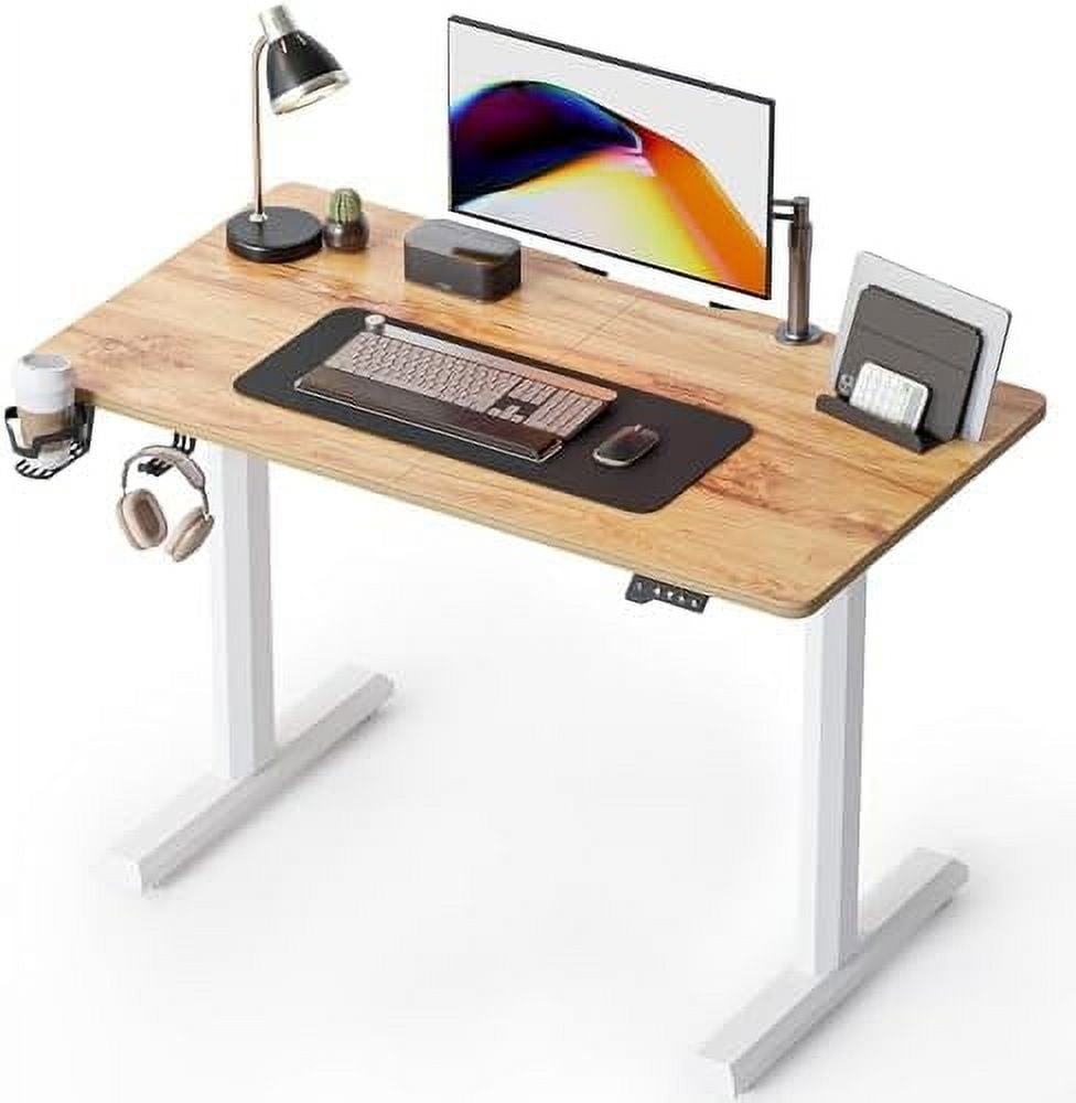 Electric Standing Desk 40 x 24 Inches Height Adjustable Sit Stand Desk