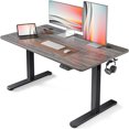 Electric Standing Desk 55 x 24 Inches Height Adjustable Stand up Desk