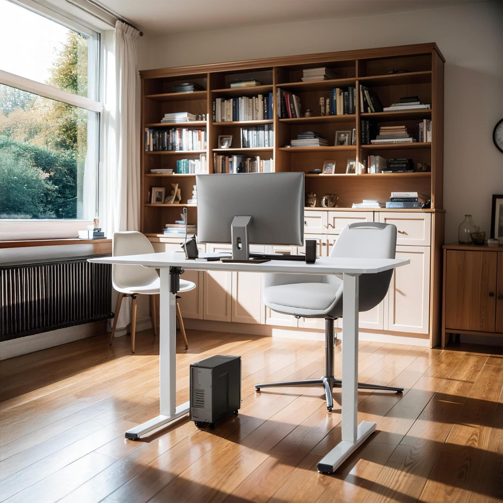Electric Standing Desk Adjustable Height Desk Home Office Computer Workstation Sit Stand up Desk