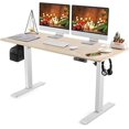 Electric Standing Desk Adjustable Height Sit Stand Up Desk 59 x 24