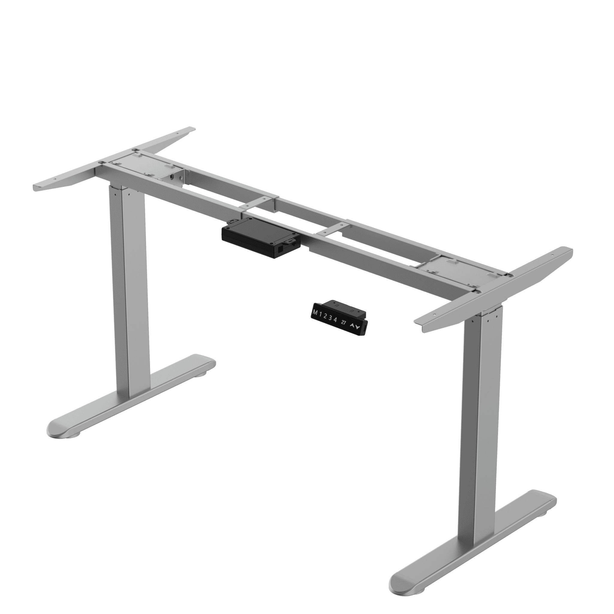 Electric Standing Desk Frame Adjustable Height Sit Stand Up Desk Frame with Push Button Memory
