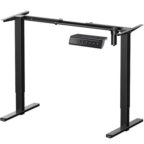 Electric Standing Desk Frame, Black, 4 Memory Presets, Adjustable Height