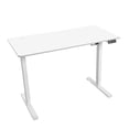 thumbnail image 1 of Mount-It! Electric Standing Desk with 48" x 24" Tabletop - Compact Sit Stand Desk with Memory Presets, Home Office Workstation, White, 1 of 13