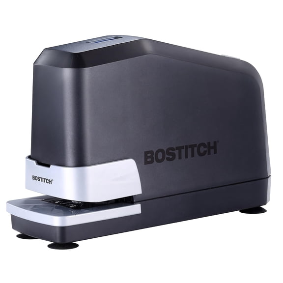 Electric Stapler B8 Impulse 45, Fast Stapling for High Volume Work, 45 Sheets Capacity, No Jam Engineering, Refill Light, Black