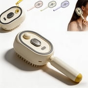 Electric Steam Brush For Hair, Rechargeable Hair Straightener With Steam, Mist Detangling Brush, Portable Cordless Hair Tool For Frizz Control And Smooth Styling
